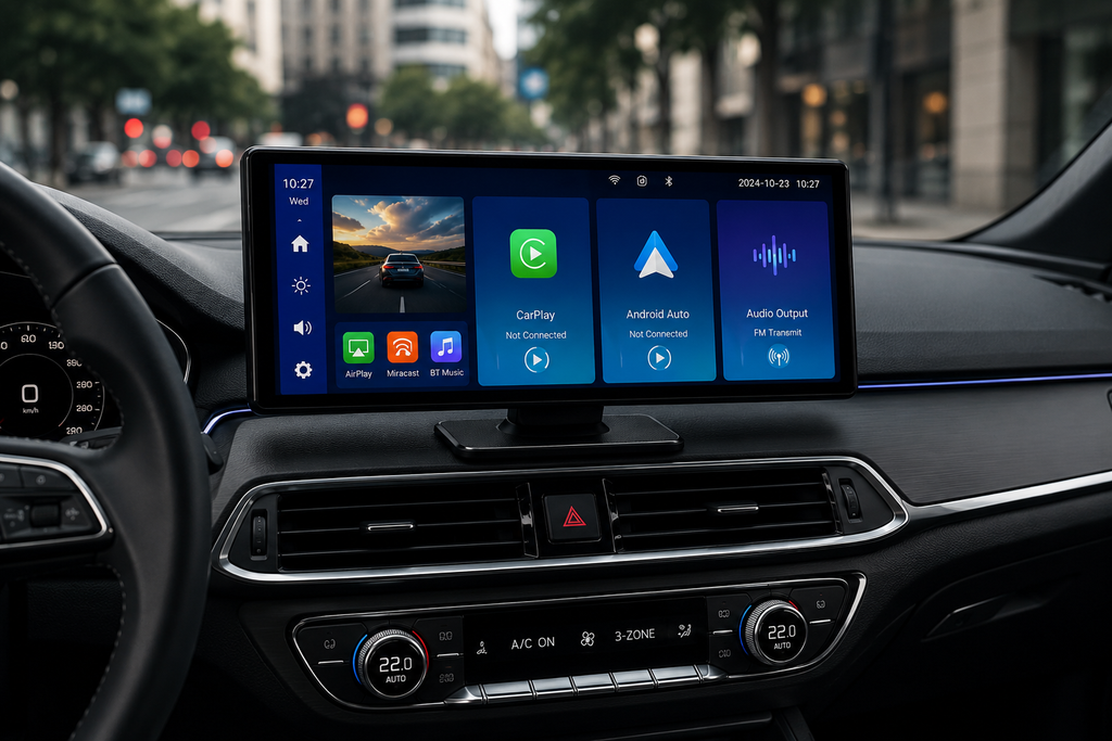 REVHAUS A4662 – 10.26″ Wireless CarPlay Display