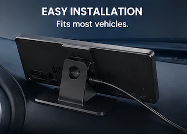 REVHAUS A4662 – 10.26″ Wireless CarPlay Display