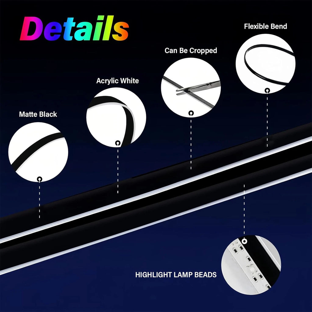 REVHAUS 10-in-1 RGB Ambient Lighting Kit